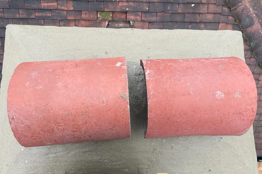 repair of chimney flaunching by Jacobs Roofing Services Ltd Ruislip